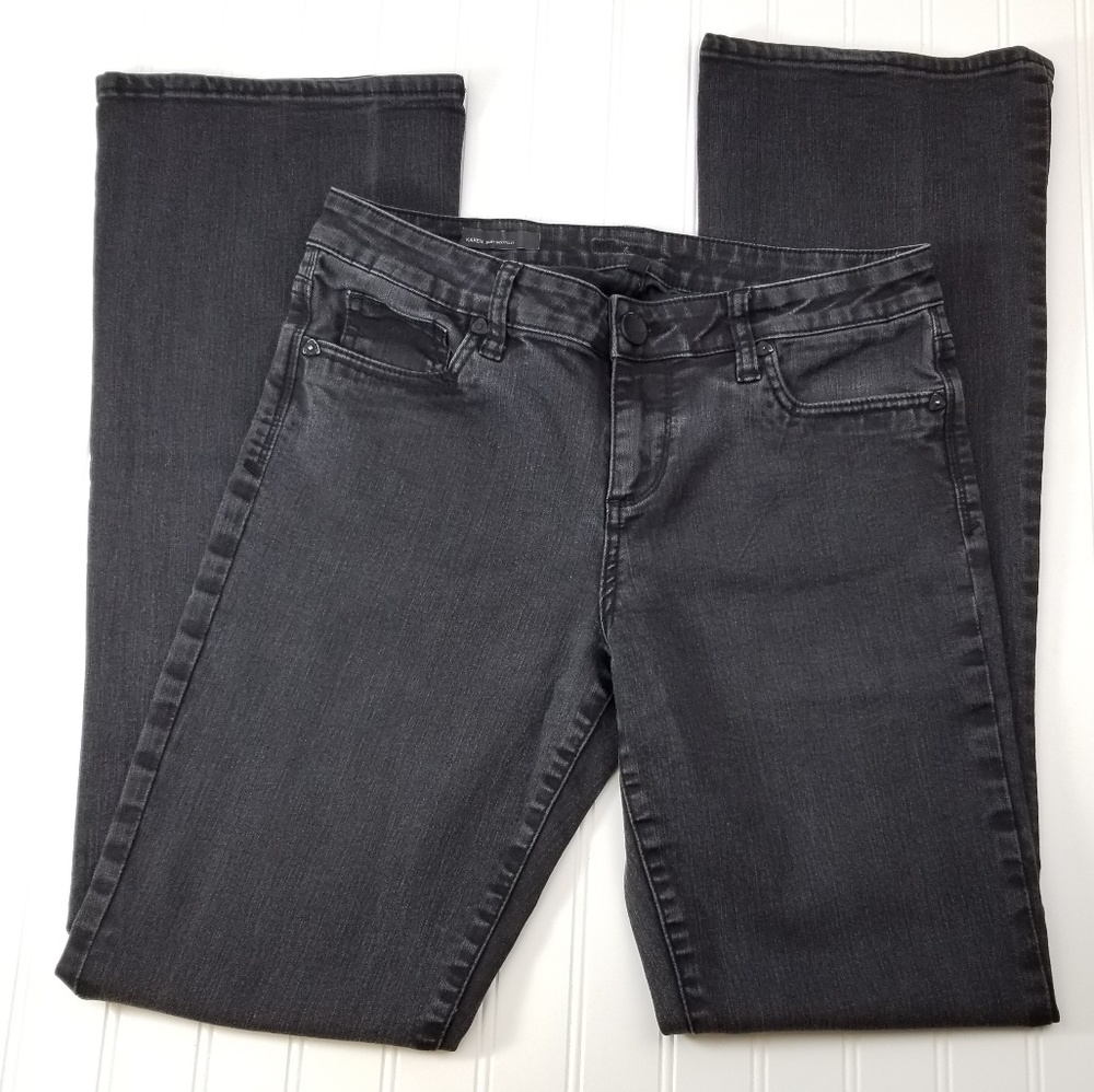 Kut from the Kloth Karen Baby Boot Cut Jeans 8